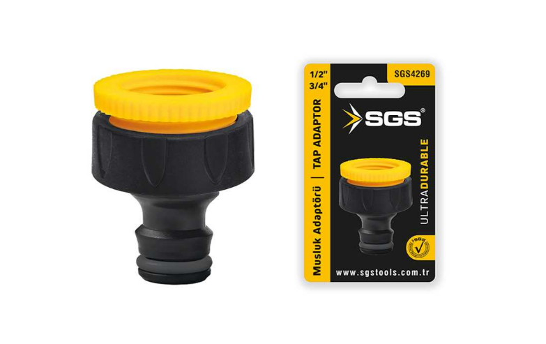SGS4269 LÜKS MUSLUK ADAPTÖRÜ 1/2 ''- 3/4 ''